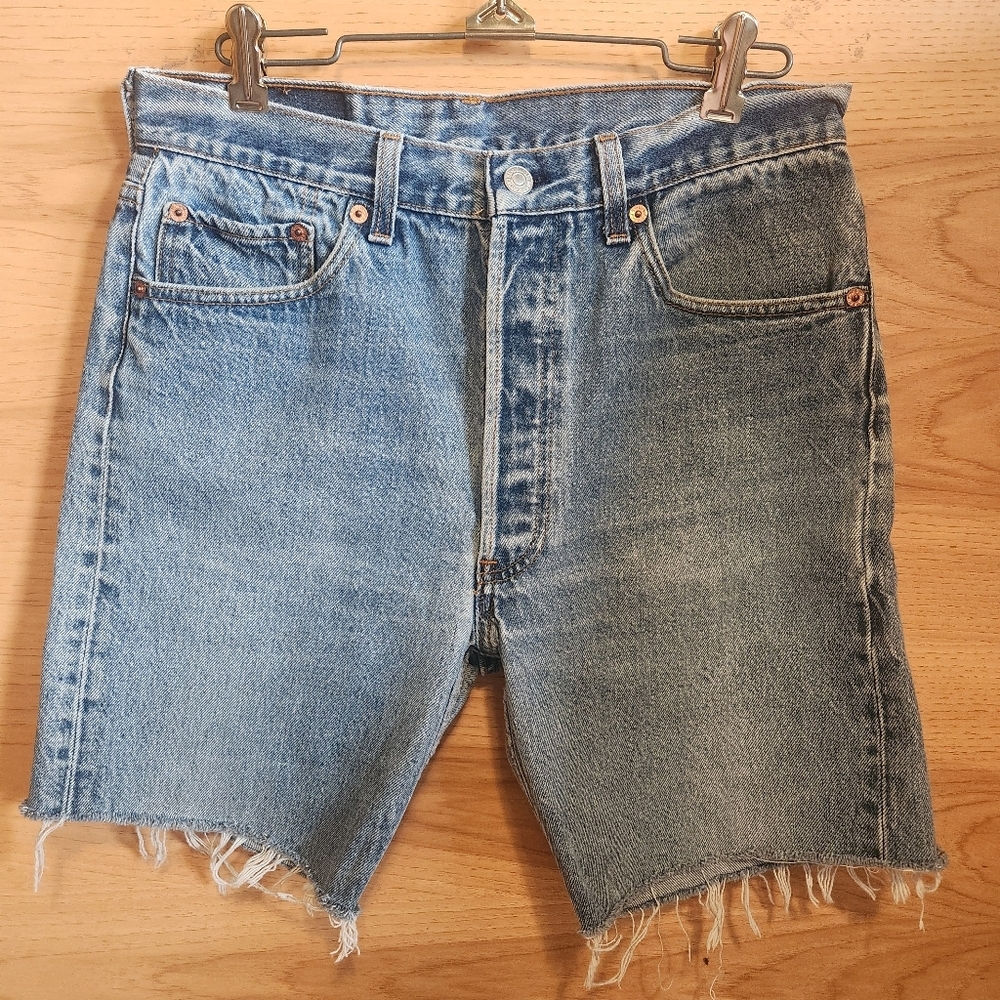 Levi's Blue Jean Shorts